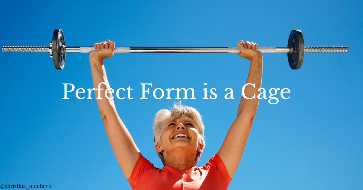 Featured image for “Perfect Form is a Cage”